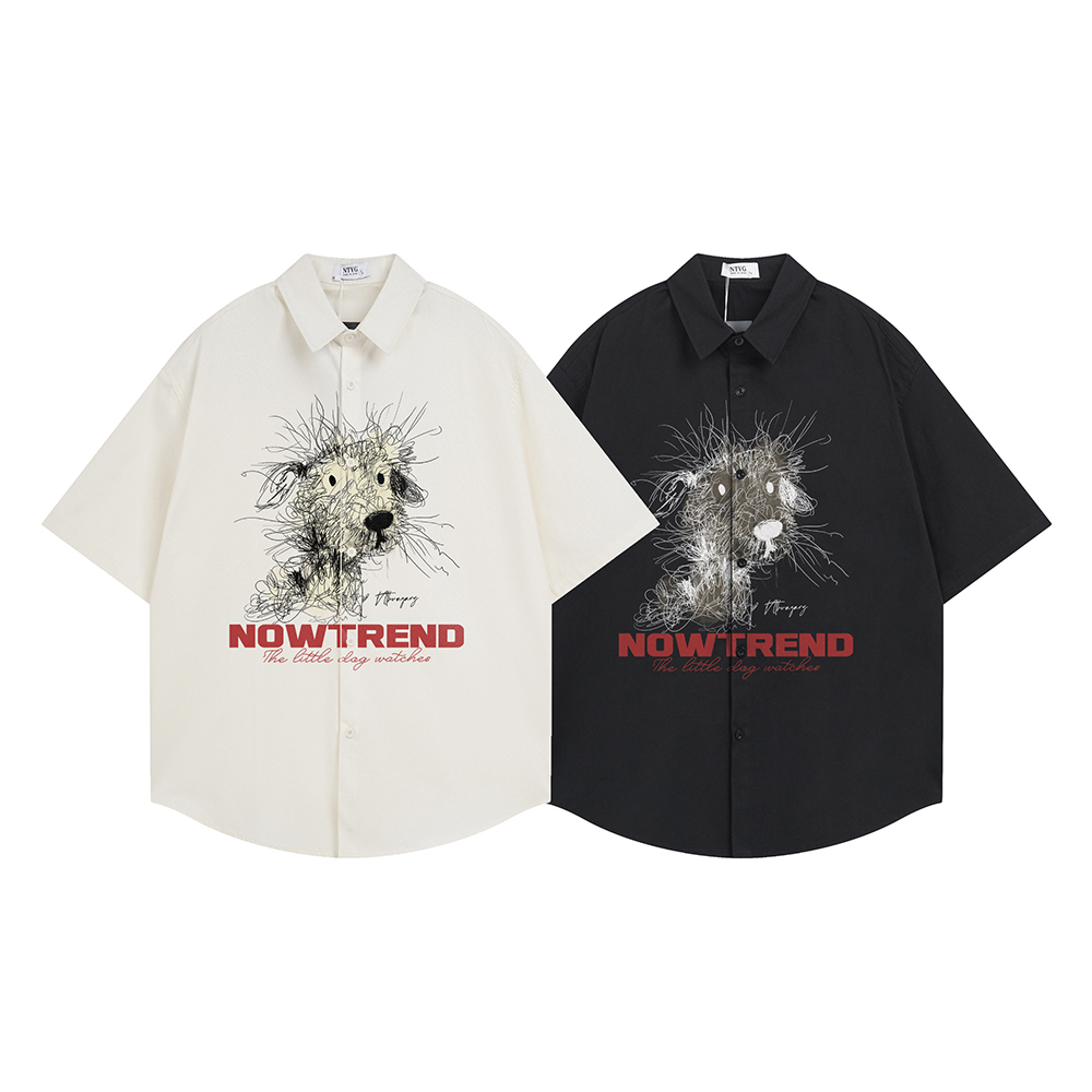 Men'S Fashion Reviews - Fashion Funny Print Shirt Short Sleeve