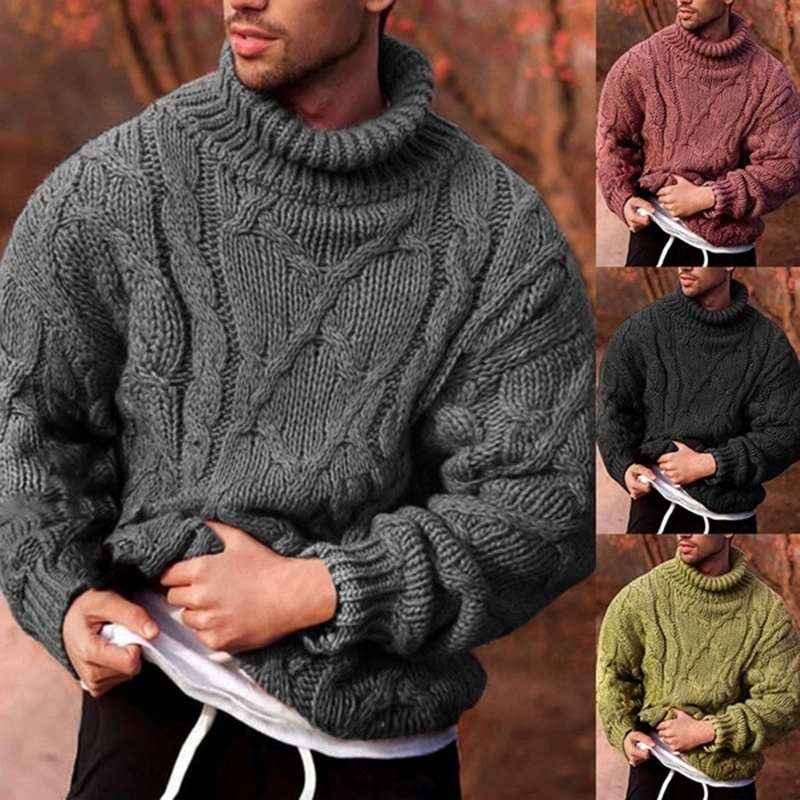 Mens Fashion Mullet - Autumn and winter European and American