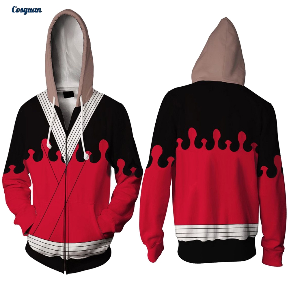 Men'S Fashion Zipper Jacket - Anime Devil Murderer Cosplay Hoodie Jacket