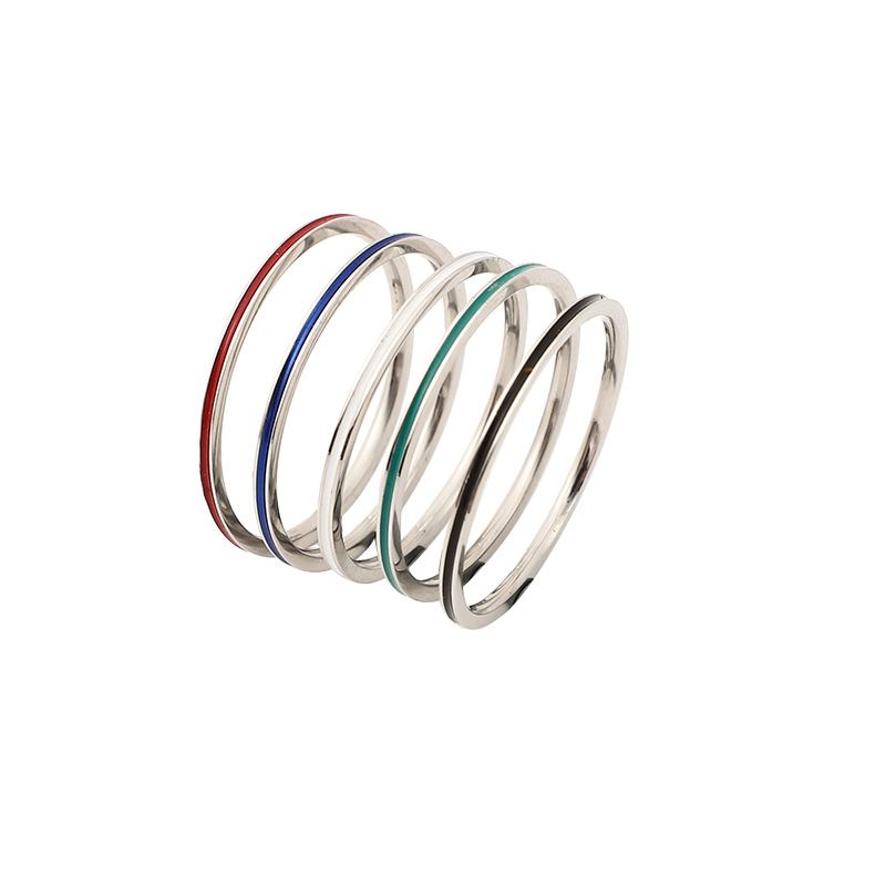 Men'S Fashion Today - Simple 1MM Thin Stainless Steel Couple