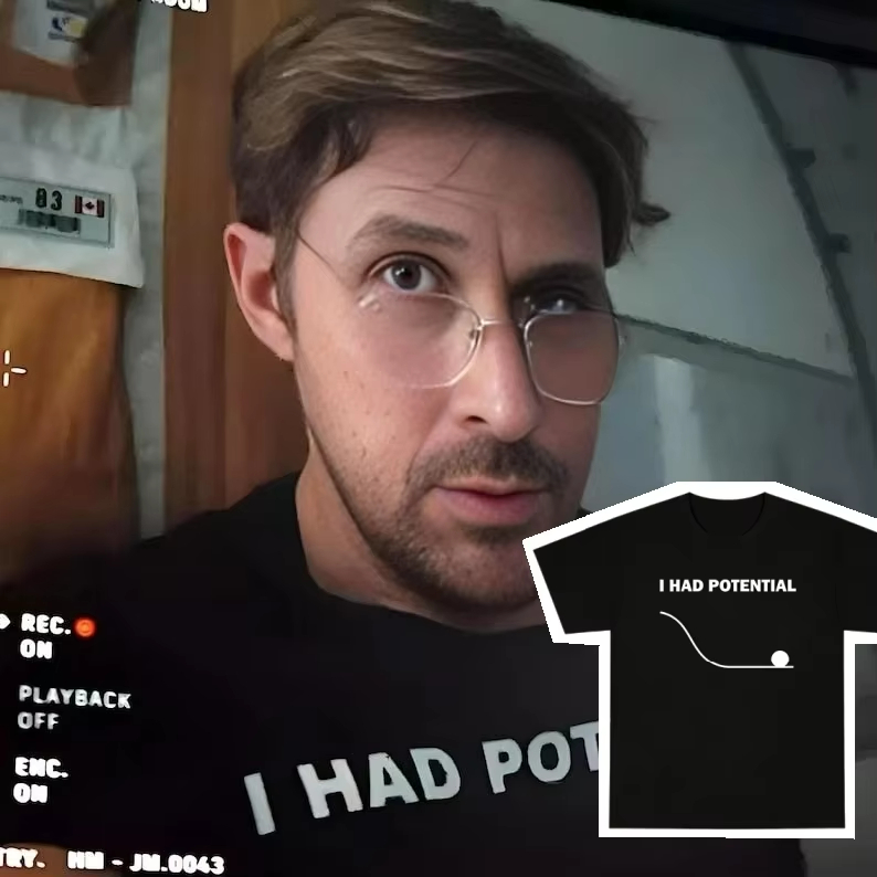 Men'S Fashion Y2K - Project Hail Mary “I had potential”