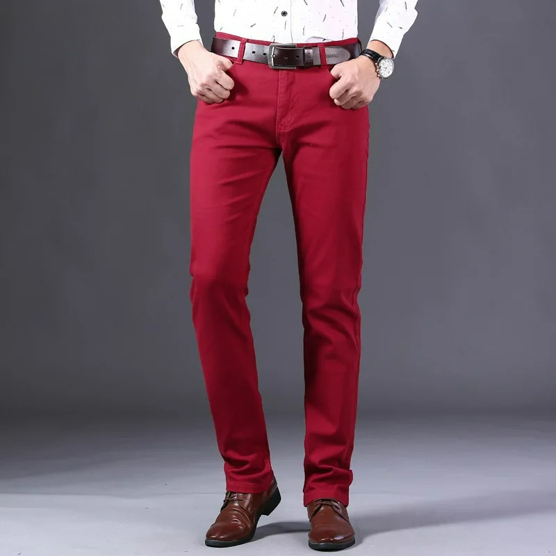 Men'S Fashion Reviews - Brand Classic Style Men's Wine Red