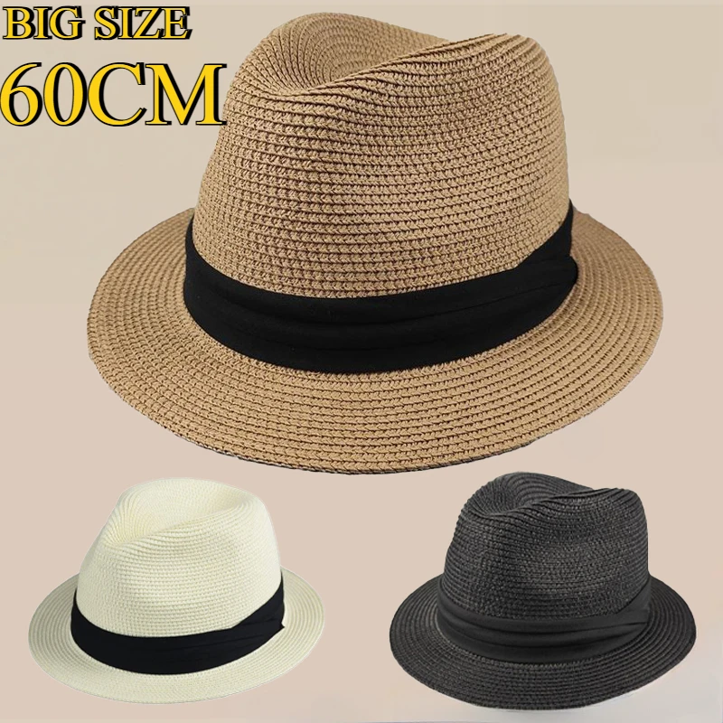 Mens Fashion Bucket Hat - New Big Size Narrow Brim 4cm