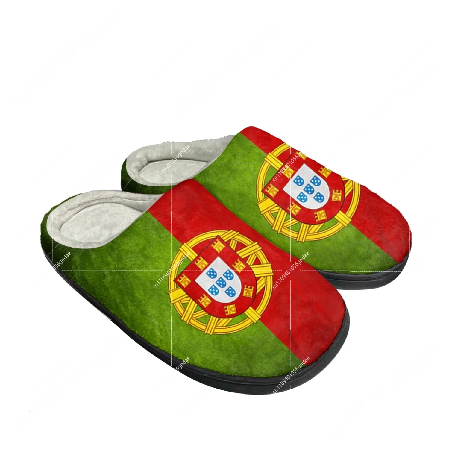 Men'S Fashion For 30 Year Olds - Portugal Flag Home Cotton Custom Slippers