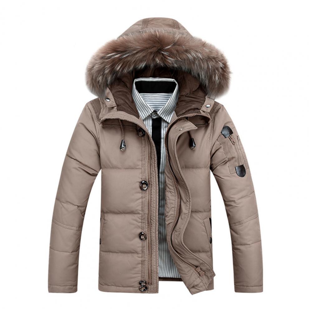 Men'S Fashion Zipper Jacket - Outdoors Men Comfort Hat Solid Tops