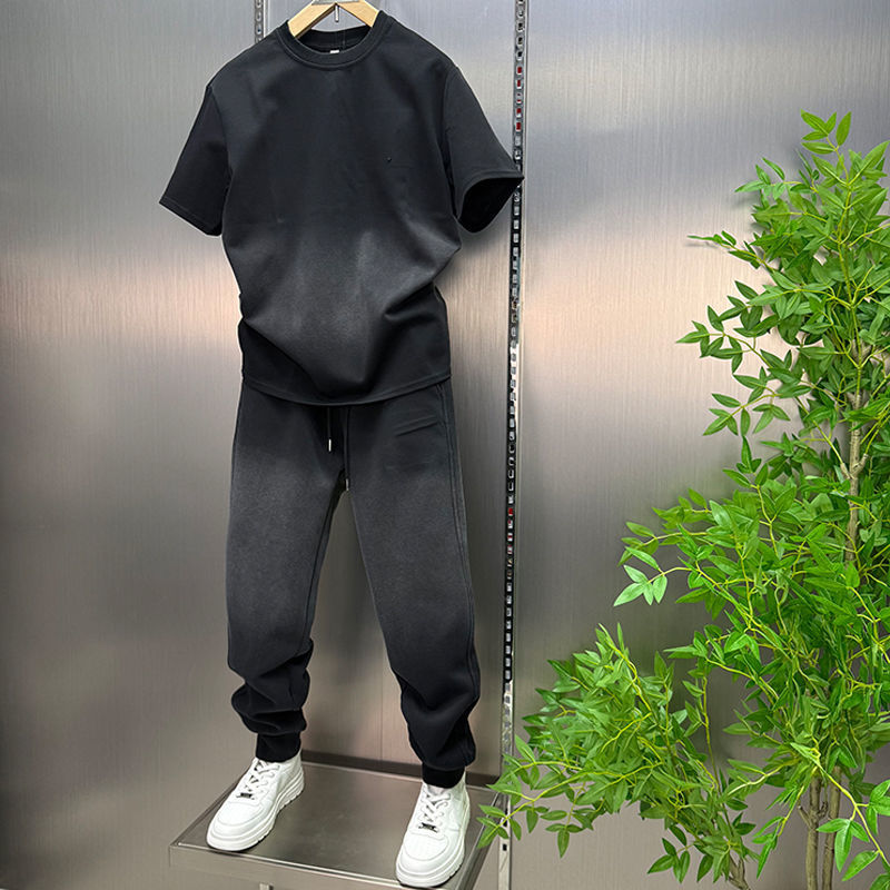 Men'S Fashion Pants 2025 - 2025 Summer Fashion Casual Set Top+Pants