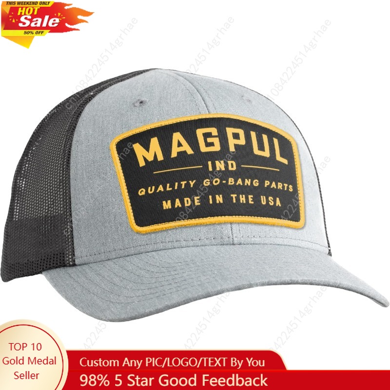 Mens Fashion Bucket Hat - Magpul Trucker Hat Woman Men Snap