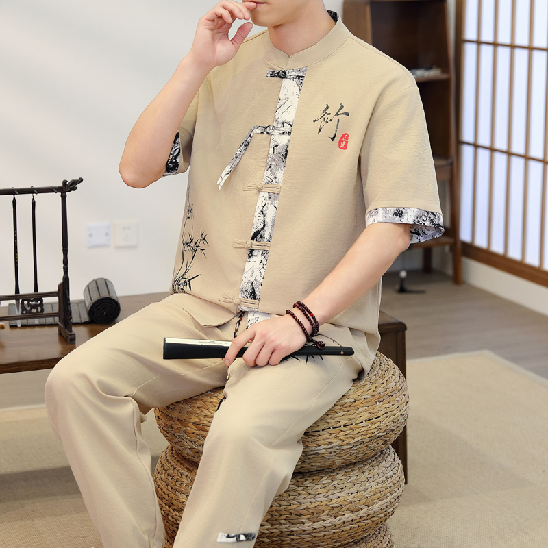 Men'S Fashion Pants - 2026 spring Men's Casual Sets Chinese