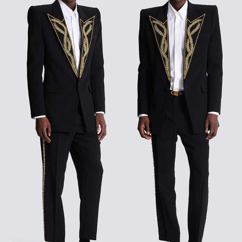 Slim Fit Blazer Men - Modern Men Suits Slim Fit 2