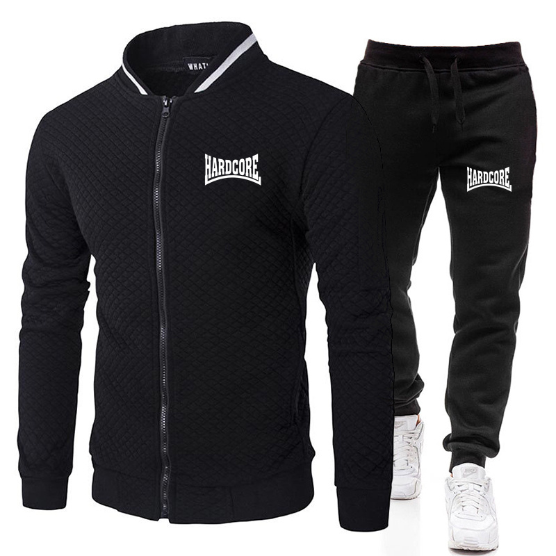 Men'S Fashion Zipper Jacket - HARDCORE Spring and Autumn Men's Fashion