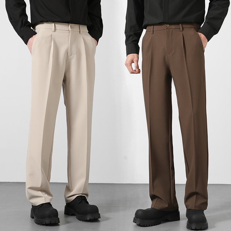 Men'S Fashion Pants 2025 - 2025 Men's Loose Suit Pants Classic