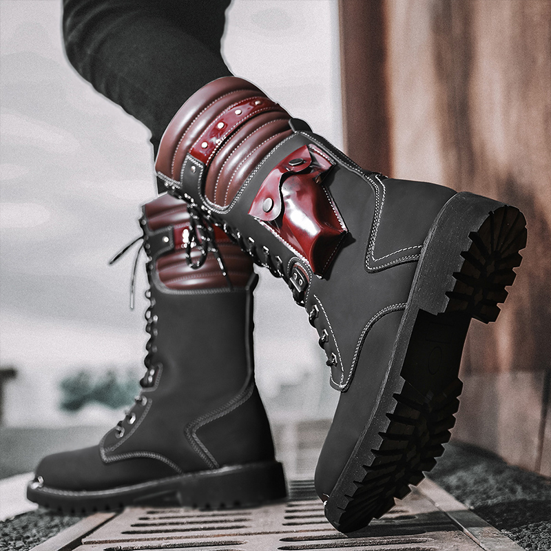 Men's high top motorcycle boot - Men'S Fashion For 30 Year Olds ulasan dan harga