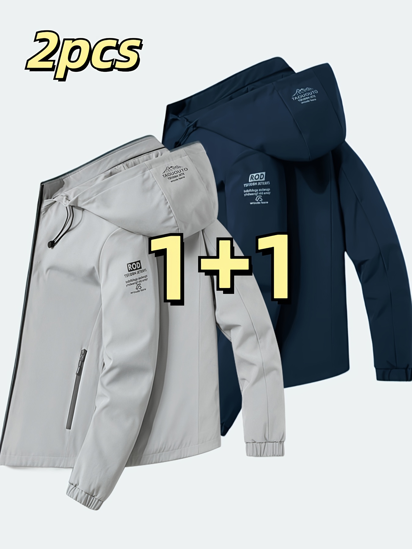 Two piece fashionable Men's wi - Men'S Fashion Zipper Jacket ulasan dan harga