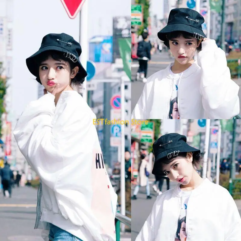 Y5GC Bucket Hat Summer Travel  - Mens Fashion Bucket Hat ulasan dan harga