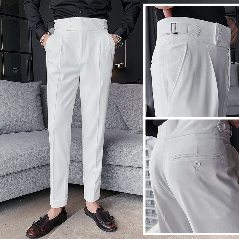 Naples Men's High-waisted Trou - Men'S Fashion Pants 2025 ulasan dan harga