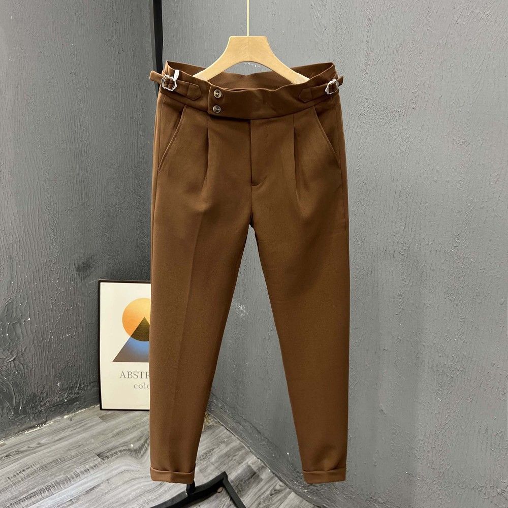 Naples Men's High-waisted Trou - Men'S Fashion Pants 2025 ulasan dan harga