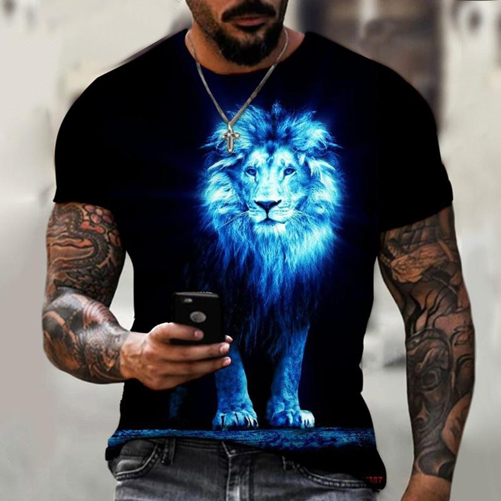 Summer fashion Bold Big Cat Fa - Men'S Fashion Night Out ulasan dan harga