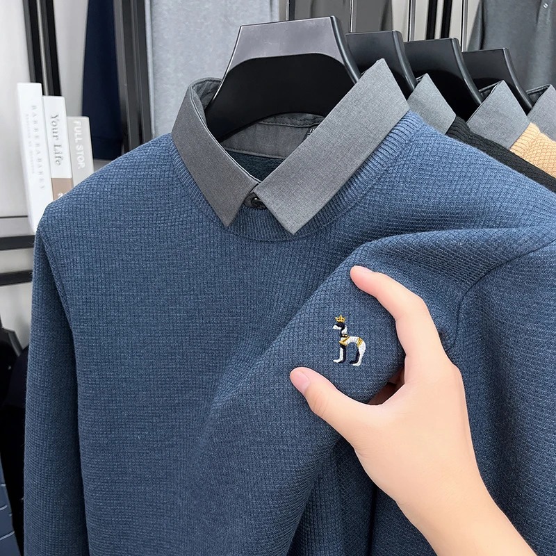 Luxury brand men's long sleeve - Mens Fashion Mullet ulasan dan harga