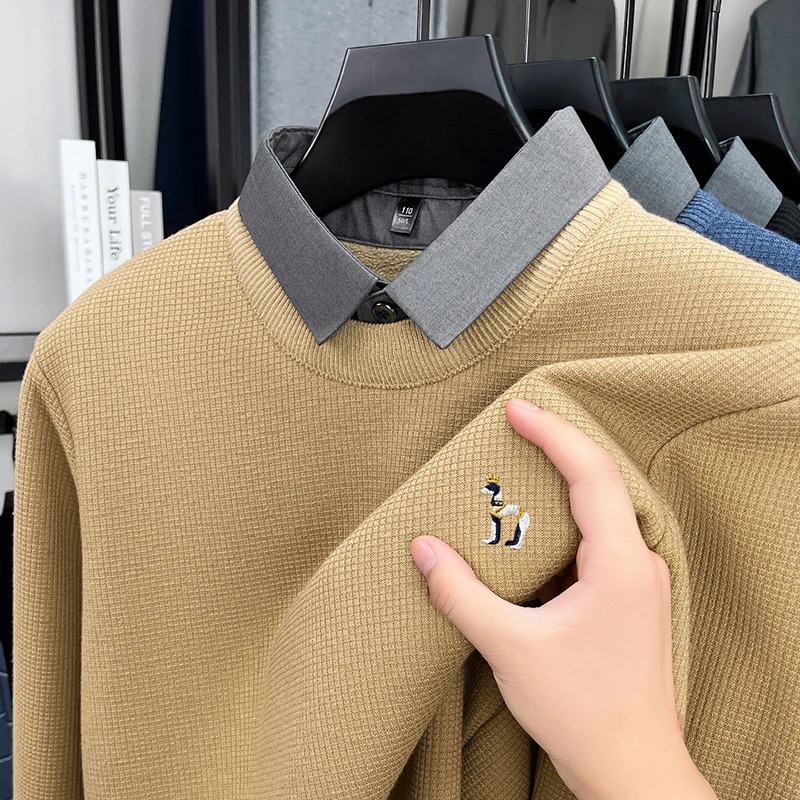Luxury brand men's long sleeve - Mens Fashion Mullet ulasan dan harga
