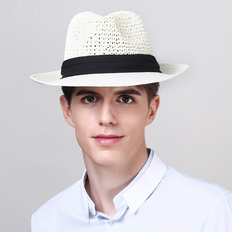 Unisex Sun Caps Wide Brim Male - Mens Fashion Bucket Hat ulasan dan harga