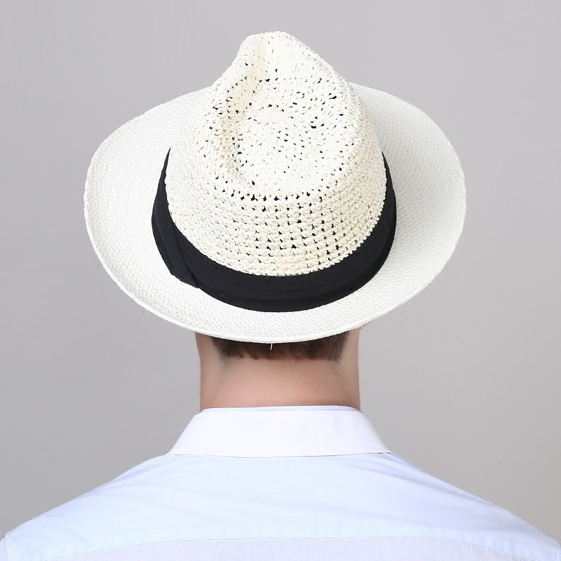 Unisex Sun Caps Wide Brim Male - Mens Fashion Bucket Hat ulasan dan harga