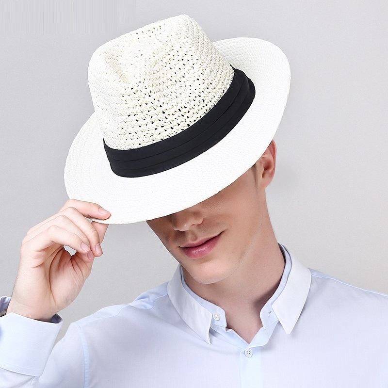 Unisex Sun Caps Wide Brim Male - Mens Fashion Bucket Hat ulasan dan harga