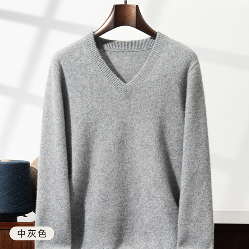 Thickened Cashmere Sweater Men - Mens Fashion Mullet ulasan dan harga