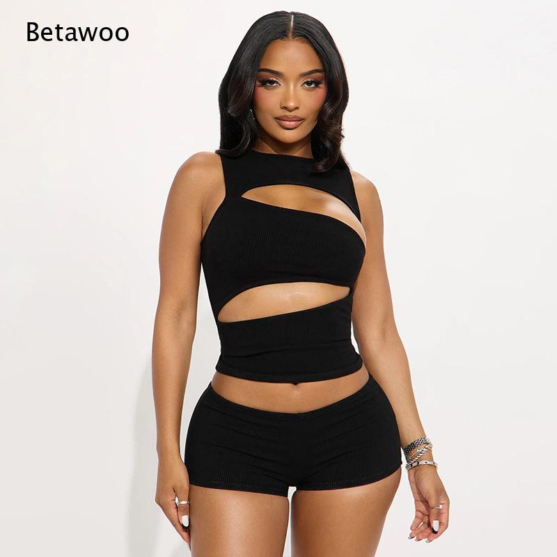 Women Sleeveless Multi Cut Out - Men'S Fashion Night Out ulasan dan harga