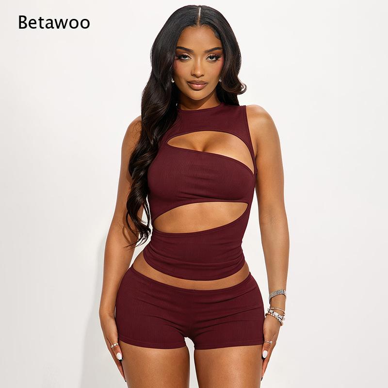 Women Sleeveless Multi Cut Out - Men'S Fashion Night Out ulasan dan harga