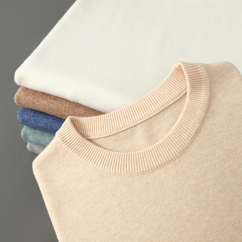 Men Cashmere Pullover O-Neck S - Mens Fashion Jumpers ulasan dan harga