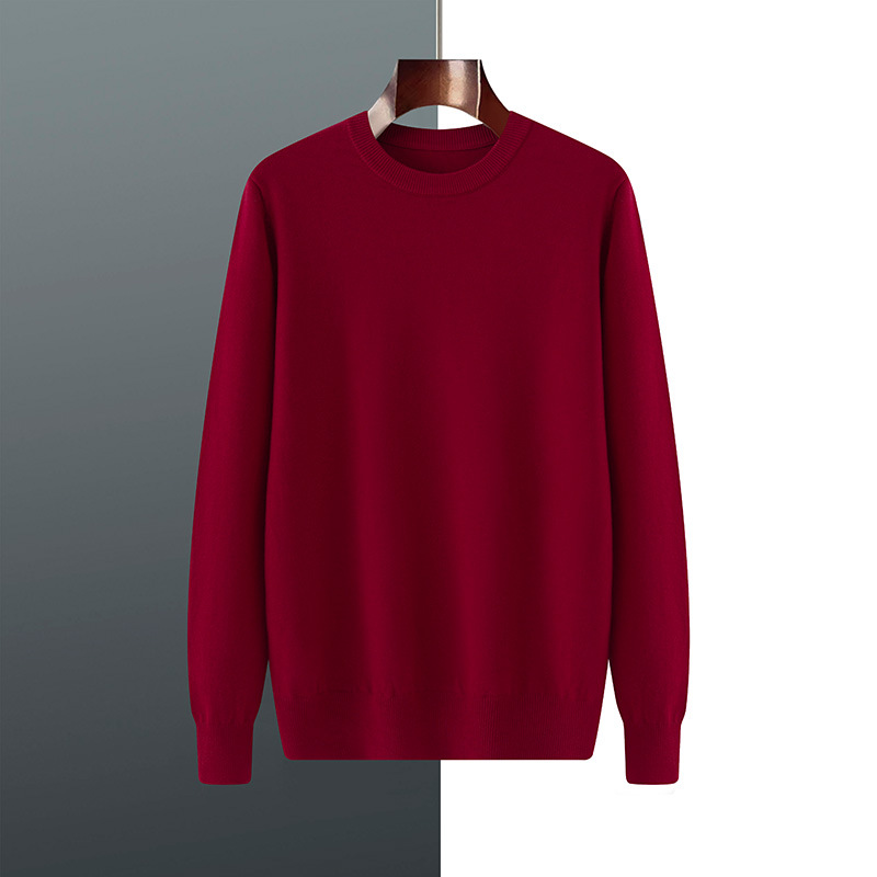 Men Cashmere Pullover O-Neck S - Mens Fashion Jumpers ulasan dan harga