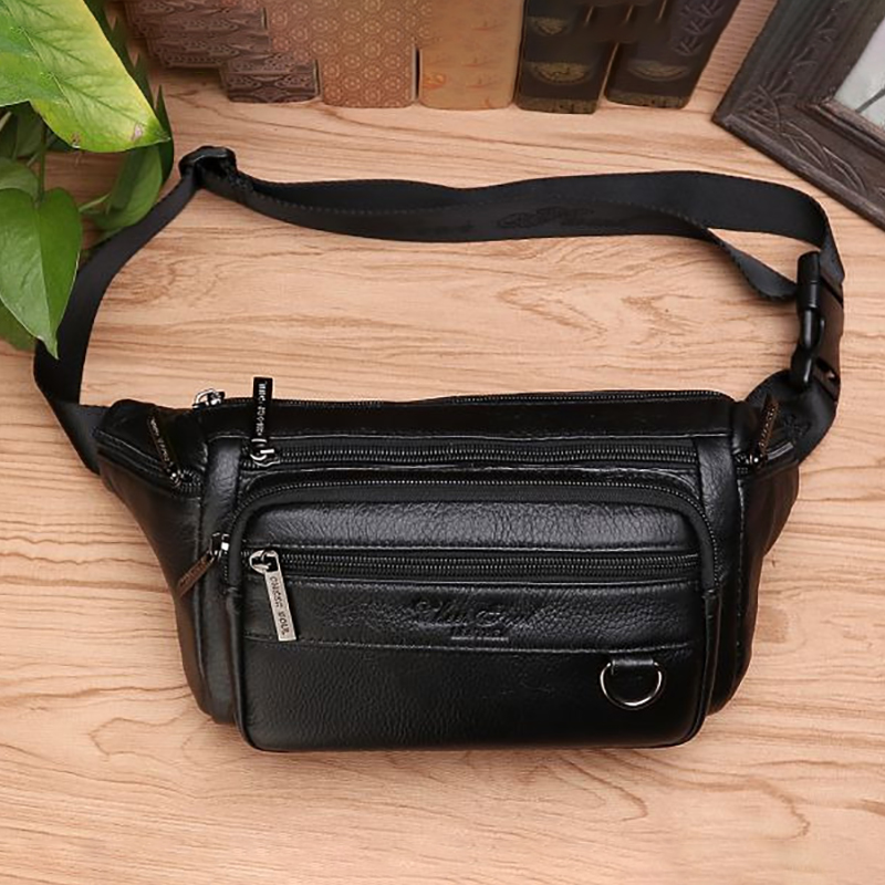 Men Waist Fanny Bags Sling Che - Fashion Harness Men ulasan dan harga