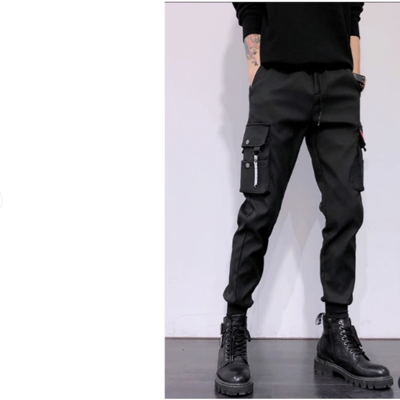 2025  New Trendy Solid Color P - Men'S Fashion Pants 2025 ulasan dan harga