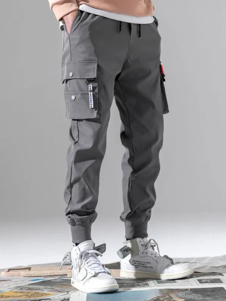 2025  New Trendy Solid Color P - Men'S Fashion Pants 2025 ulasan dan harga