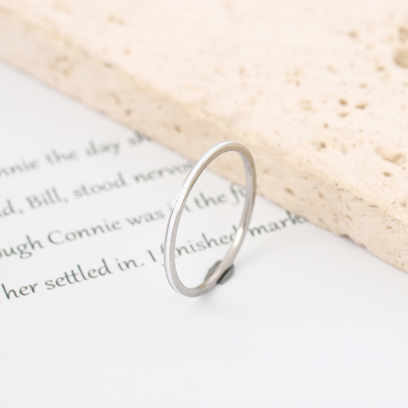 Simple 1MM Thin Stainless Stee - Men'S Fashion Today ulasan dan harga