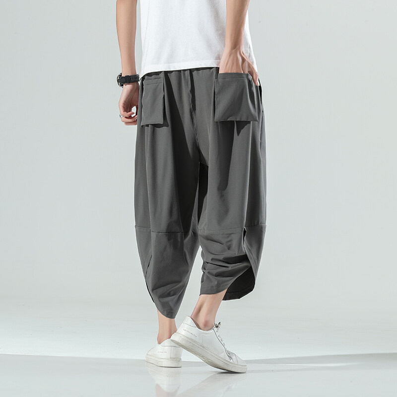 2025 Summer Men Chinese Style  - Men'S Fashion Pants 2025 ulasan dan harga