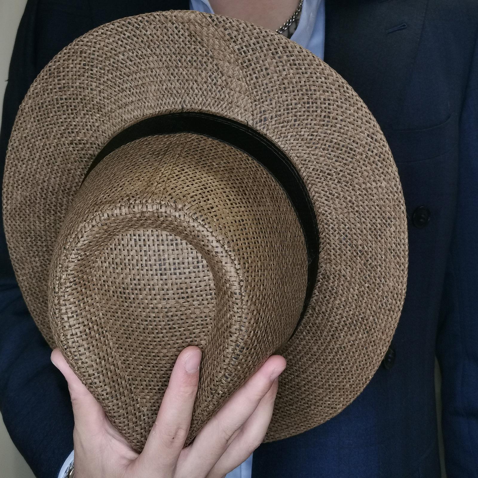 Men Summer Panama Straw Hat Na - Mens Fashion Bucket Hat ulasan dan harga