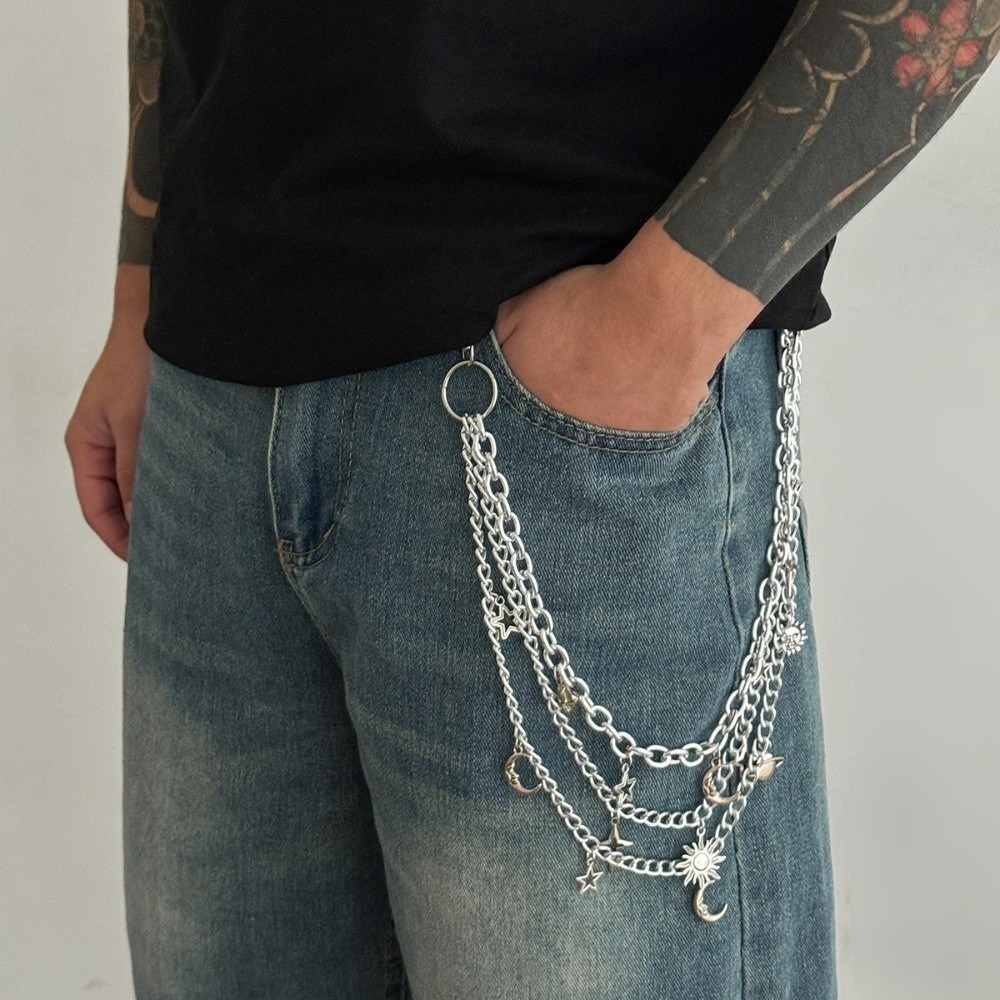 Adjustable Metal Pants Belt Ch - Men'S Fashion Night Out ulasan dan harga
