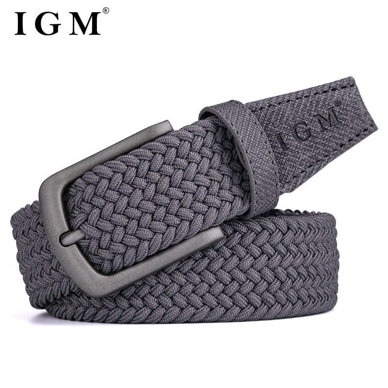 Fashion Men needle buckle  bel - Mens Fashion Dark Grey Pants ulasan dan harga