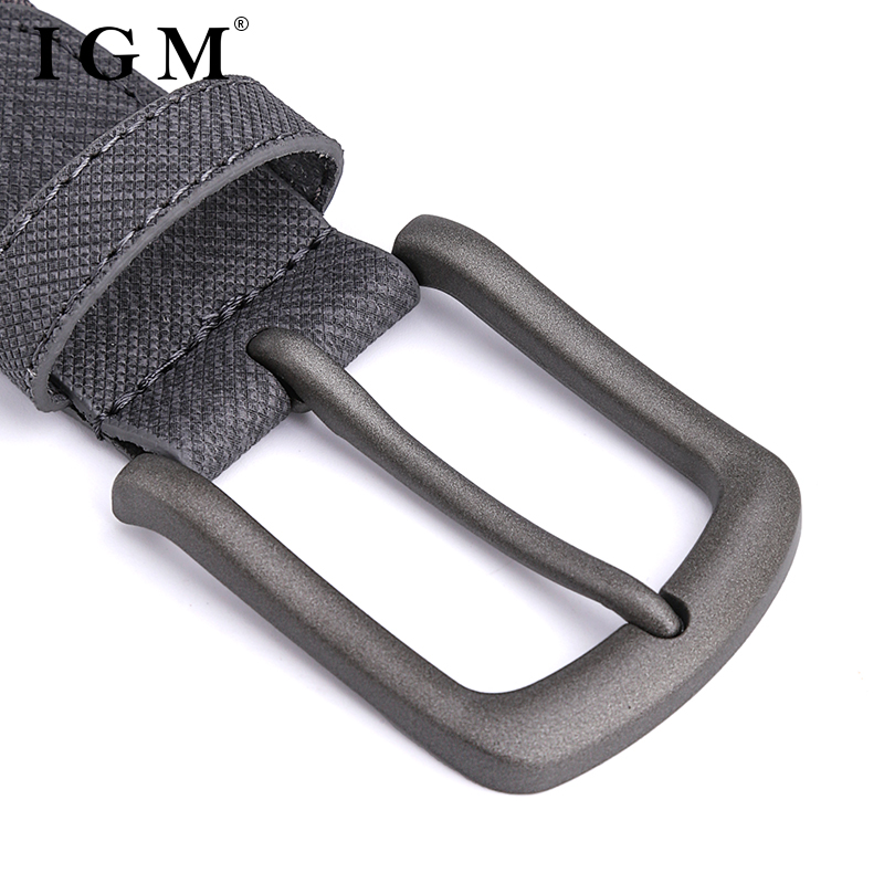 Fashion Men needle buckle  bel - Mens Fashion Dark Grey Pants ulasan dan harga
