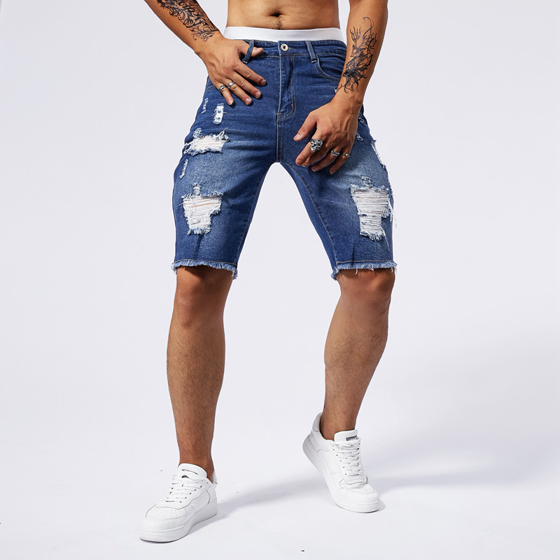 2025 Summer New Men's Ripped D - Men'S Fashion Pants 2025 ulasan dan harga