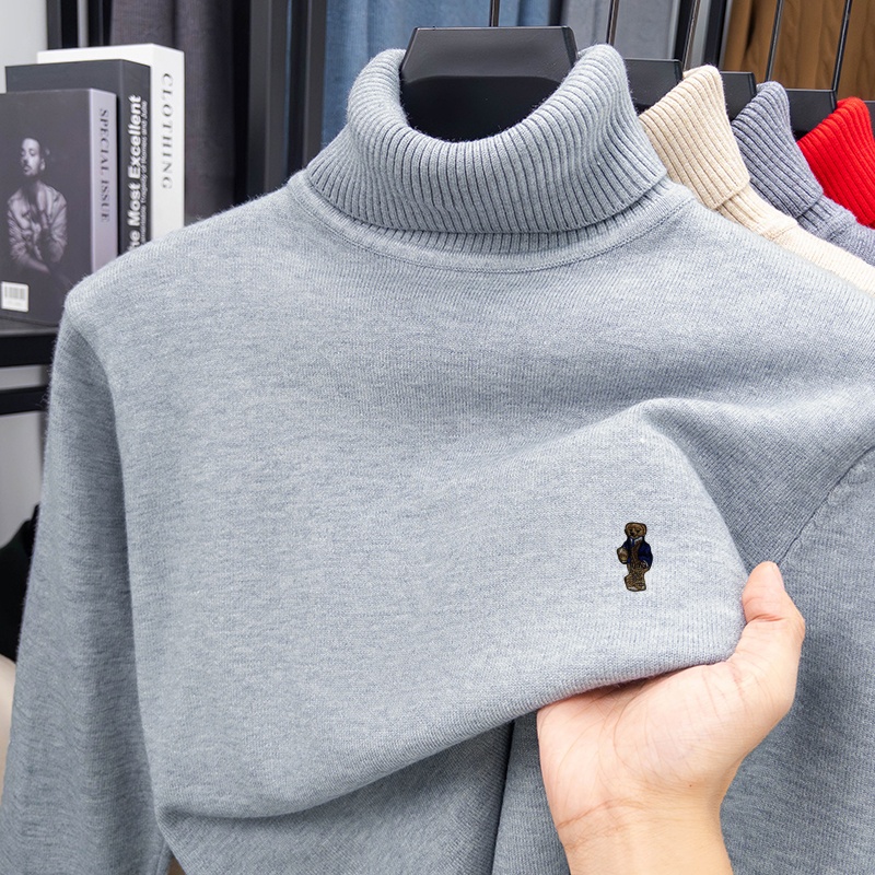Hot Brand Luxury Man Long-Slee - Mens Fashion Mullet ulasan dan harga