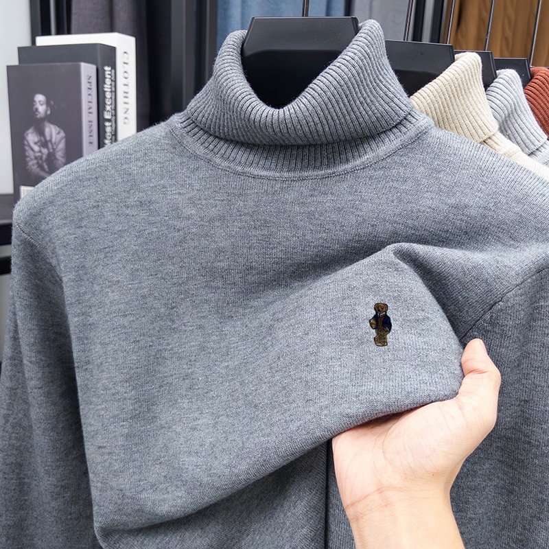 Hot Brand Luxury Man Long-Slee - Mens Fashion Mullet ulasan dan harga