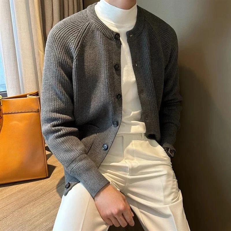 GELITAYINThick Knit Cardigan M - Men'S Fashion Reviews ulasan dan harga