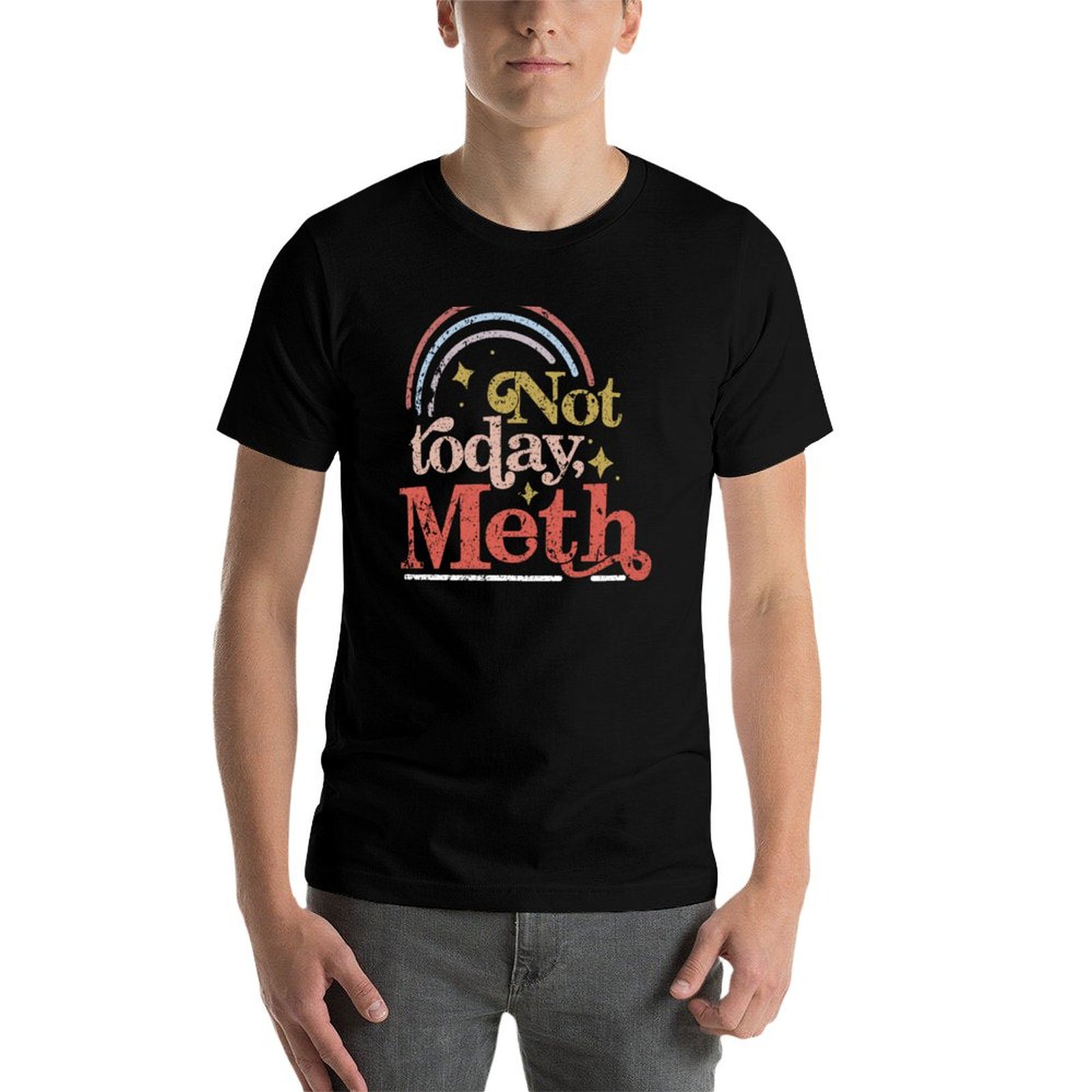 Not Today Meth AA NA Recovery  - Men'S Fashion Today ulasan dan harga