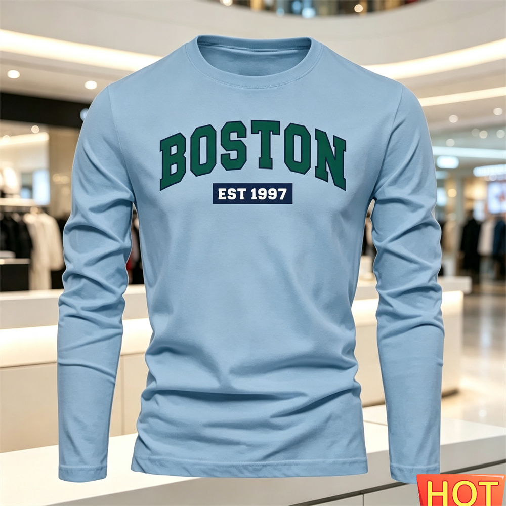 Autumn Summer Men's long sleev - Men'S Fashion Y2K ulasan dan harga