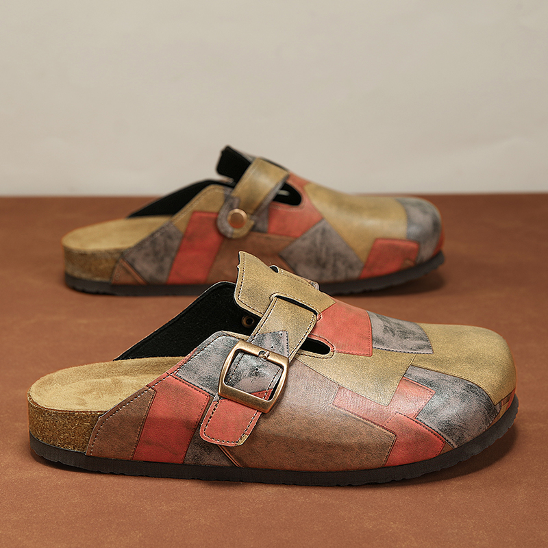 Unisex Cork Closed Toe Slipper - Men'S Fashion For 30 Year Olds ulasan dan harga