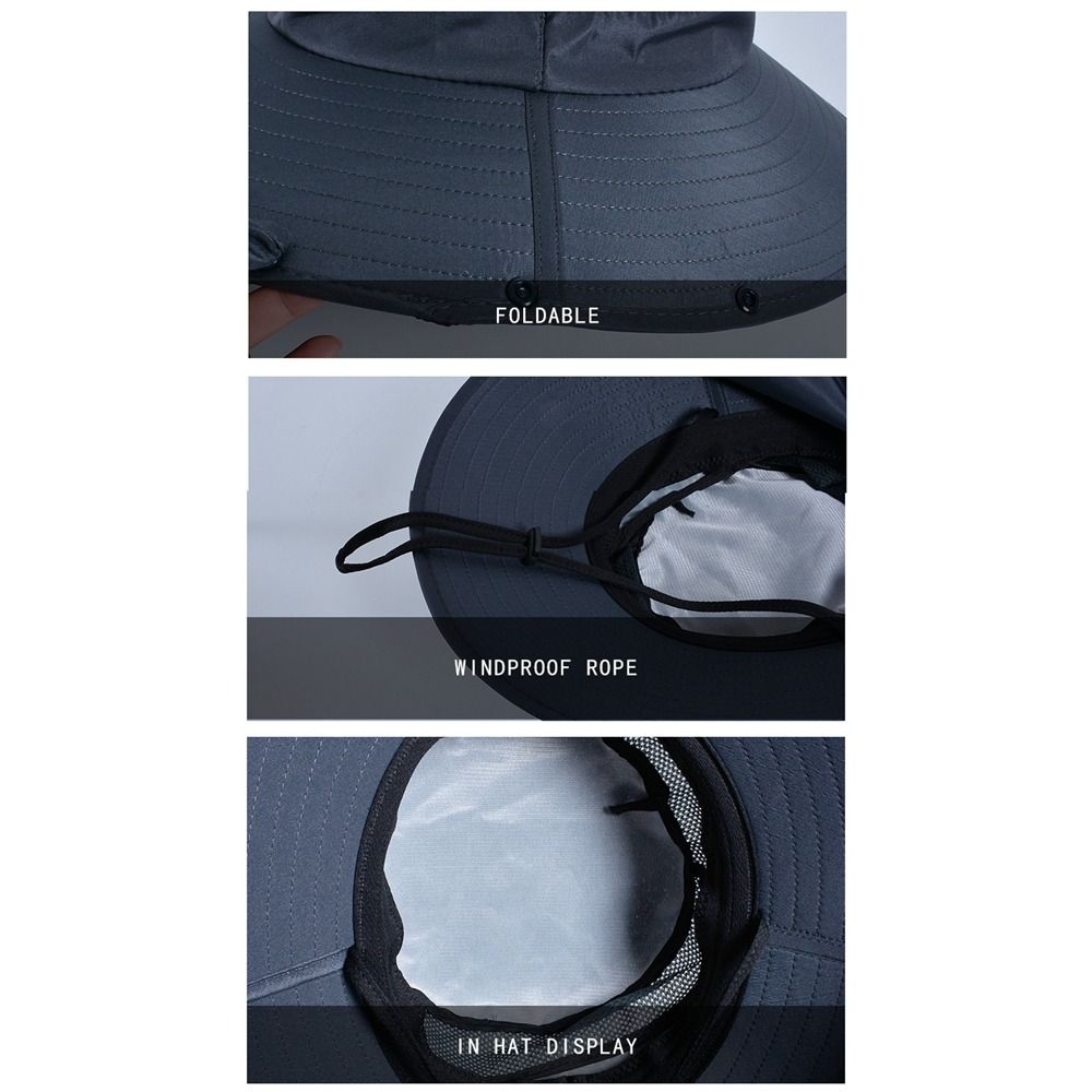 Fashion Cloth Men Sun Hat Big  - Mens Fashion Bucket Hat ulasan dan harga