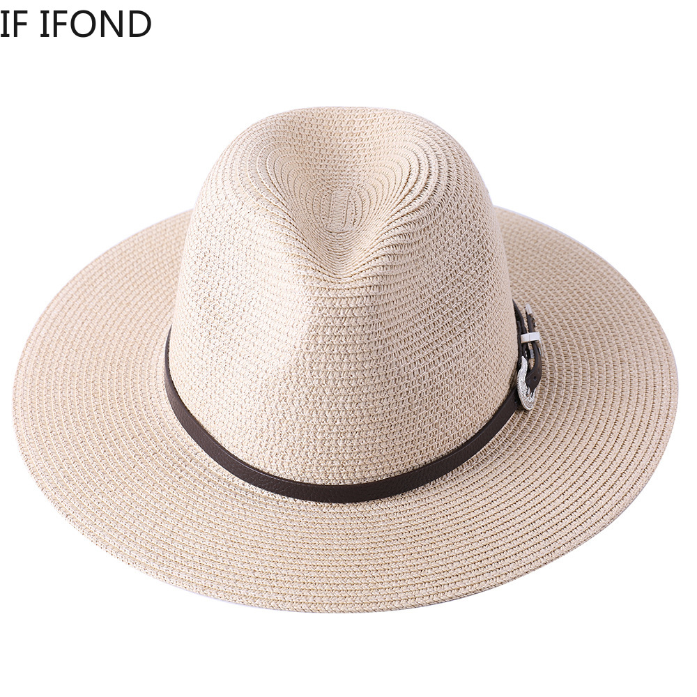 60CM Big Size Fashion Straw Pa - Mens Fashion Bucket Hat ulasan dan harga