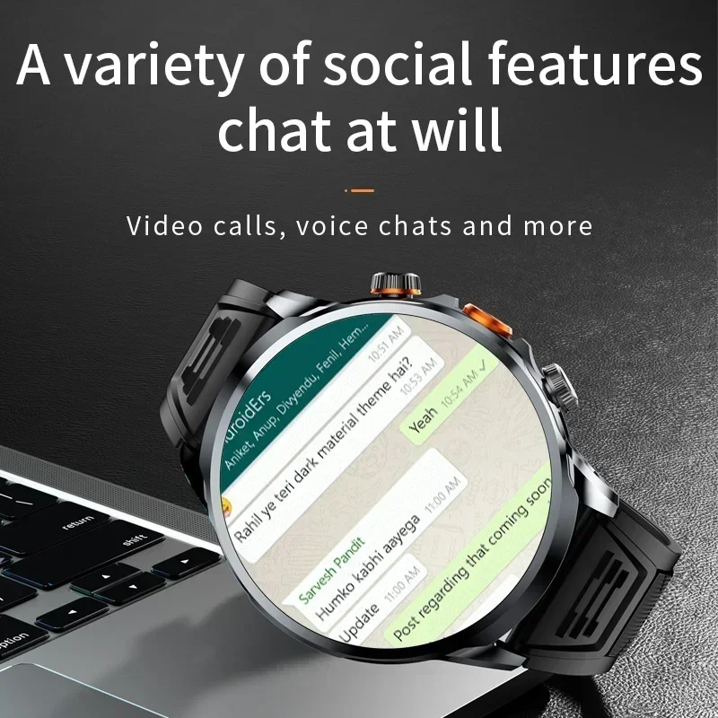 H18 New Android Smartwatch 4G  - Mens Fashion Store ulasan dan harga